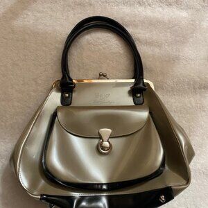 Beijo Women's Medium Classic "Over The Moon" Vegan Leather Handbag